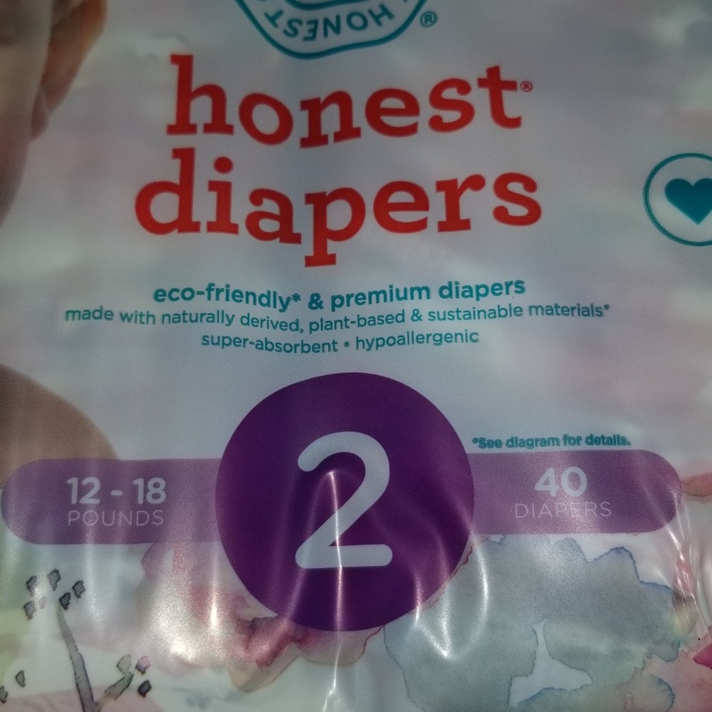 Honest diapers NEW